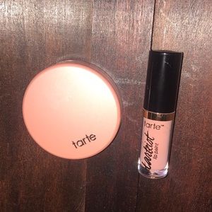 Tarte mini blush and matte lip paint